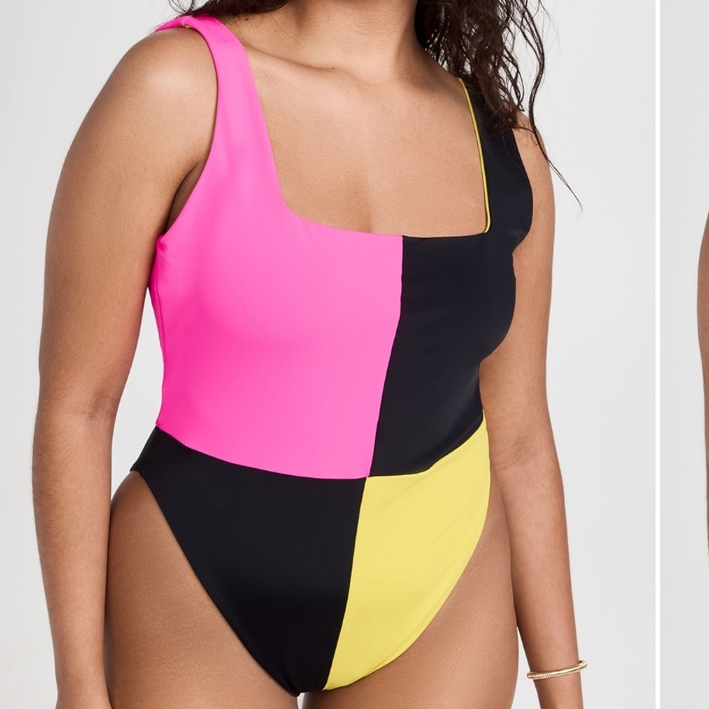 Mara Hoffman Idalia Multicolor Neon One Piece, size XXL. NWT.